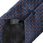 Dolce & Gabbana Navy Blue Silk Patterned Adjustable Men Tie -  Neckties, Men -  Dolce & Gabbana.
