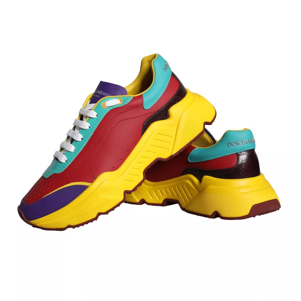 Dolce & Gabbana Multicolor Daymaster Low Top Sneakers Shoes -   -  Dolce & Gabbana.