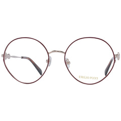 Emilio Pucci Red Women Glasses Frame -   -  Emilio Pucci.