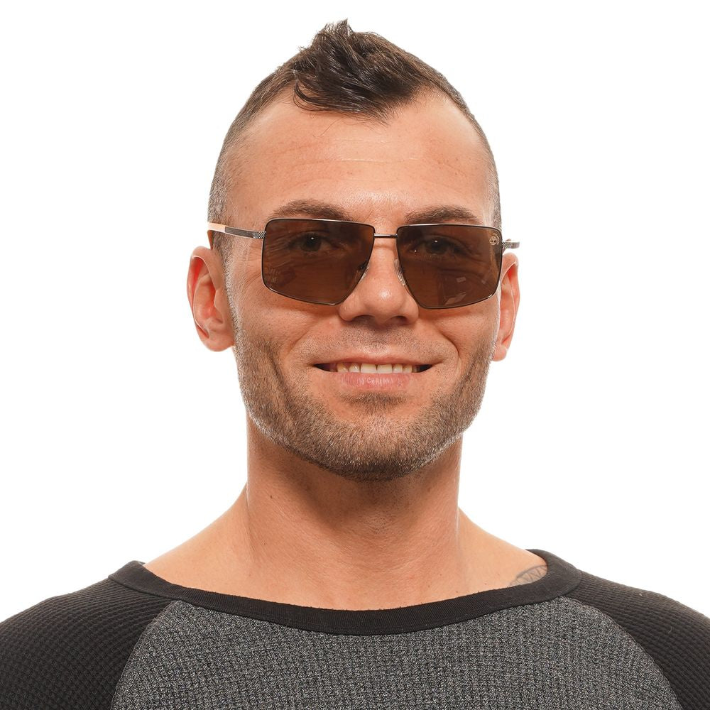 Timberland Brown Men Sunglass -   -  Timberland.