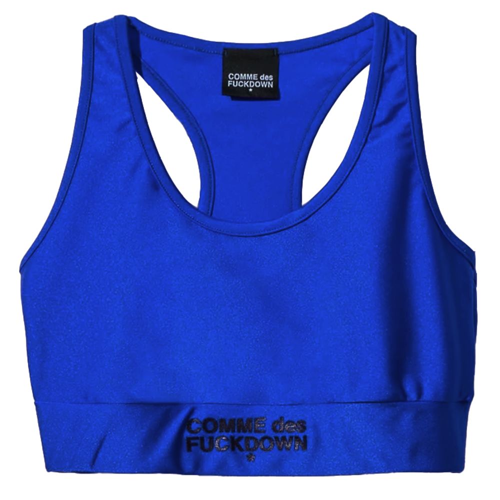 Comme Des Fuckdown Blue Nylon Tops & T-Shirt -   -  Comme Des Fuckdown.
