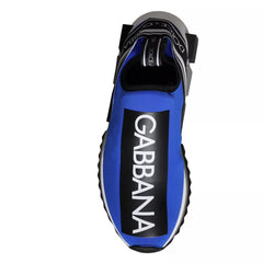 Dolce & Gabbana Blue Logo Low Top Sorrento Sneakers Shoes -   -  Dolce & Gabbana.