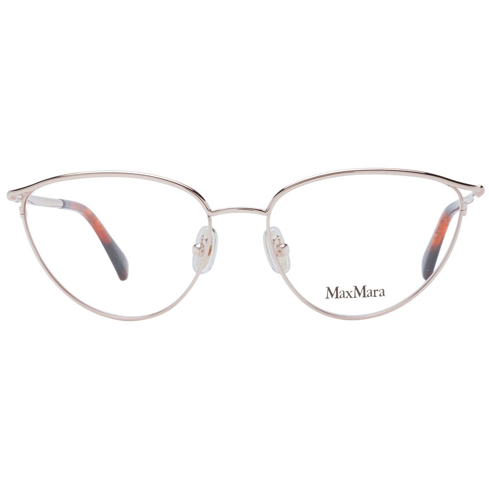 Max Mara Rose Gold Women Glasses Frame -   -  Max Mara.
