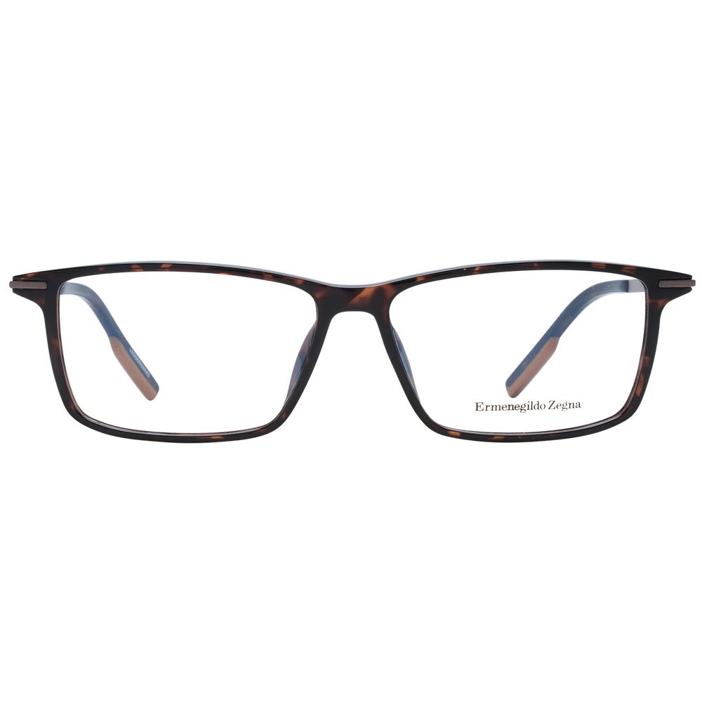 Ermenegildo Zegna Brown Men Glasses Frame -   -  Ermenegildo Zegna.