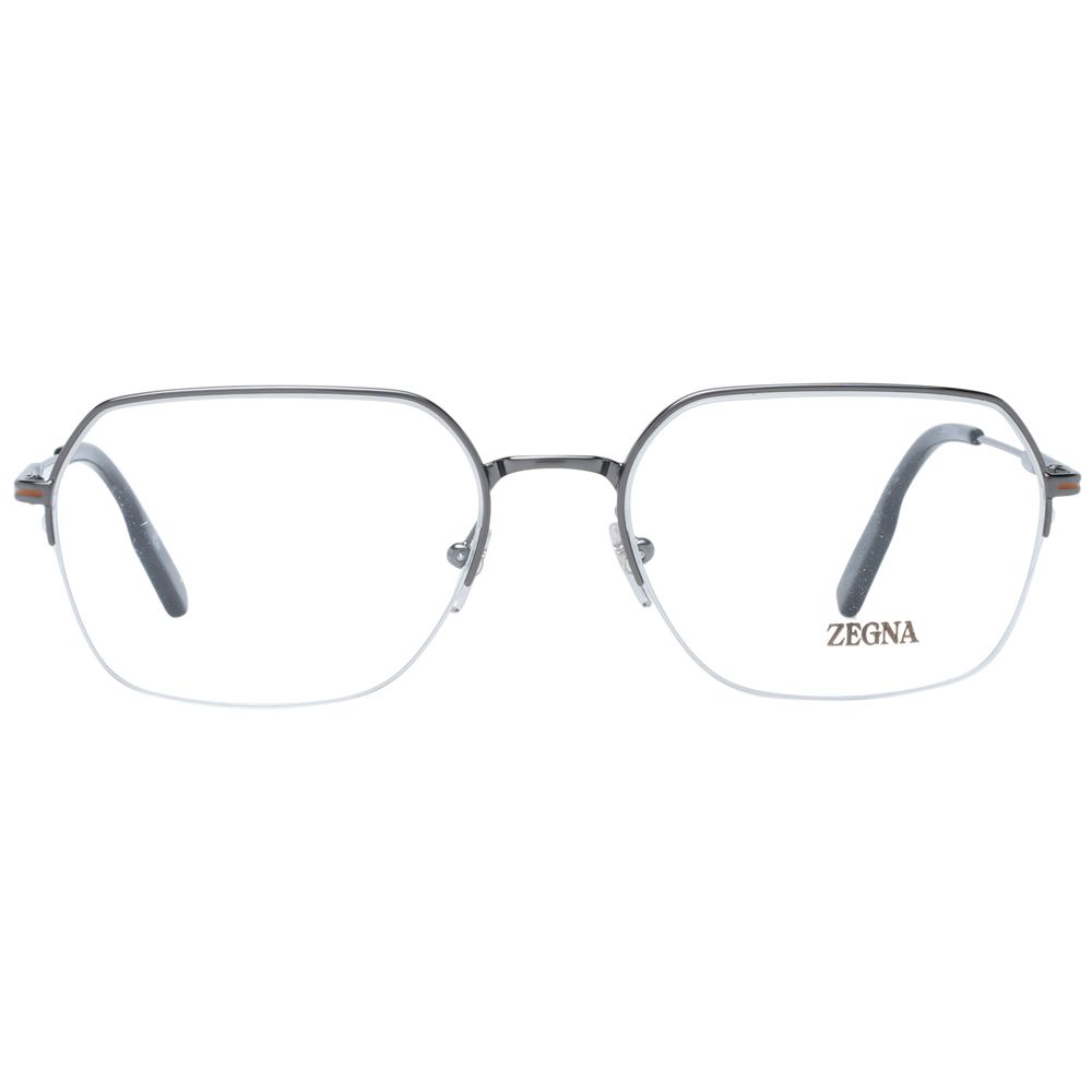 Ermenegildo Zegna Gray Men Glasses Frame -   -  Ermenegildo Zegna.