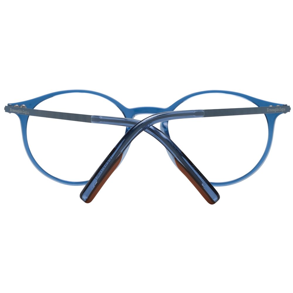 Ermenegildo Zegna Blue Men Glasses Frame -   -  Ermenegildo Zegna.