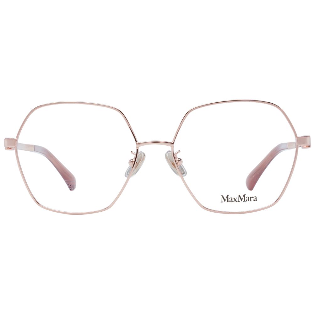 Max Mara Rose Gold Women Glasses Frame -   -  Max Mara.