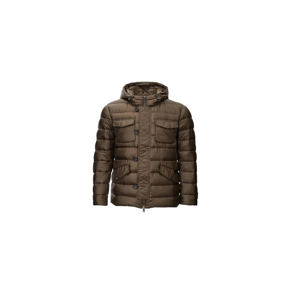 Add Brown Polyamide Jacket -   -  Add.