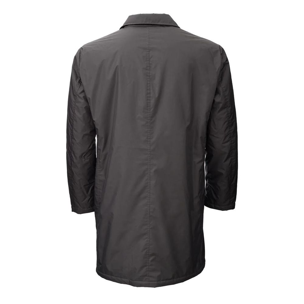 Add Brown Polyester Jacket -   -  Add.