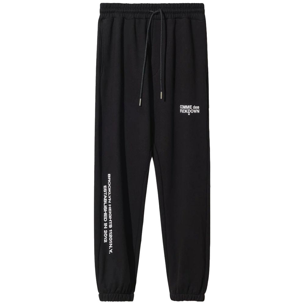 Comme Des Fuckdown Black Cotton Jeans & Pant -   -  Comme Des Fuckdown.