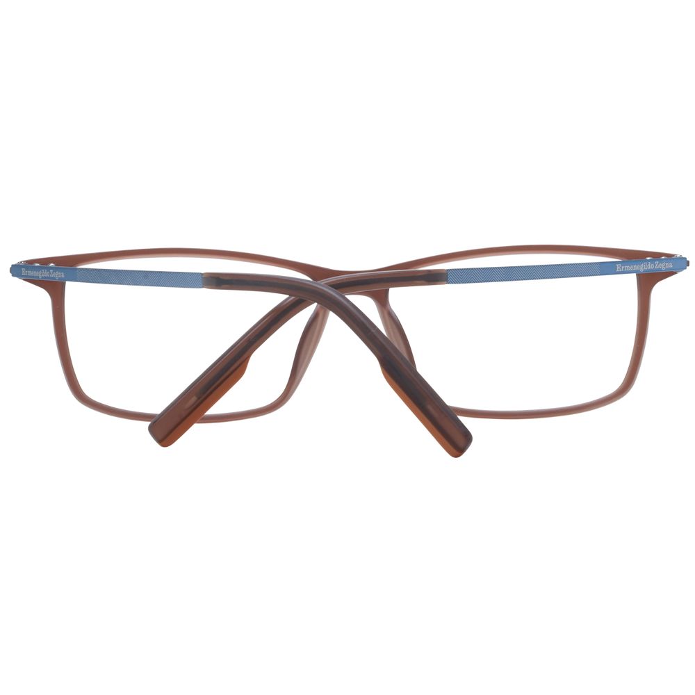 Ermenegildo Zegna Brown Men Glasses Frame -   -  Ermenegildo Zegna.