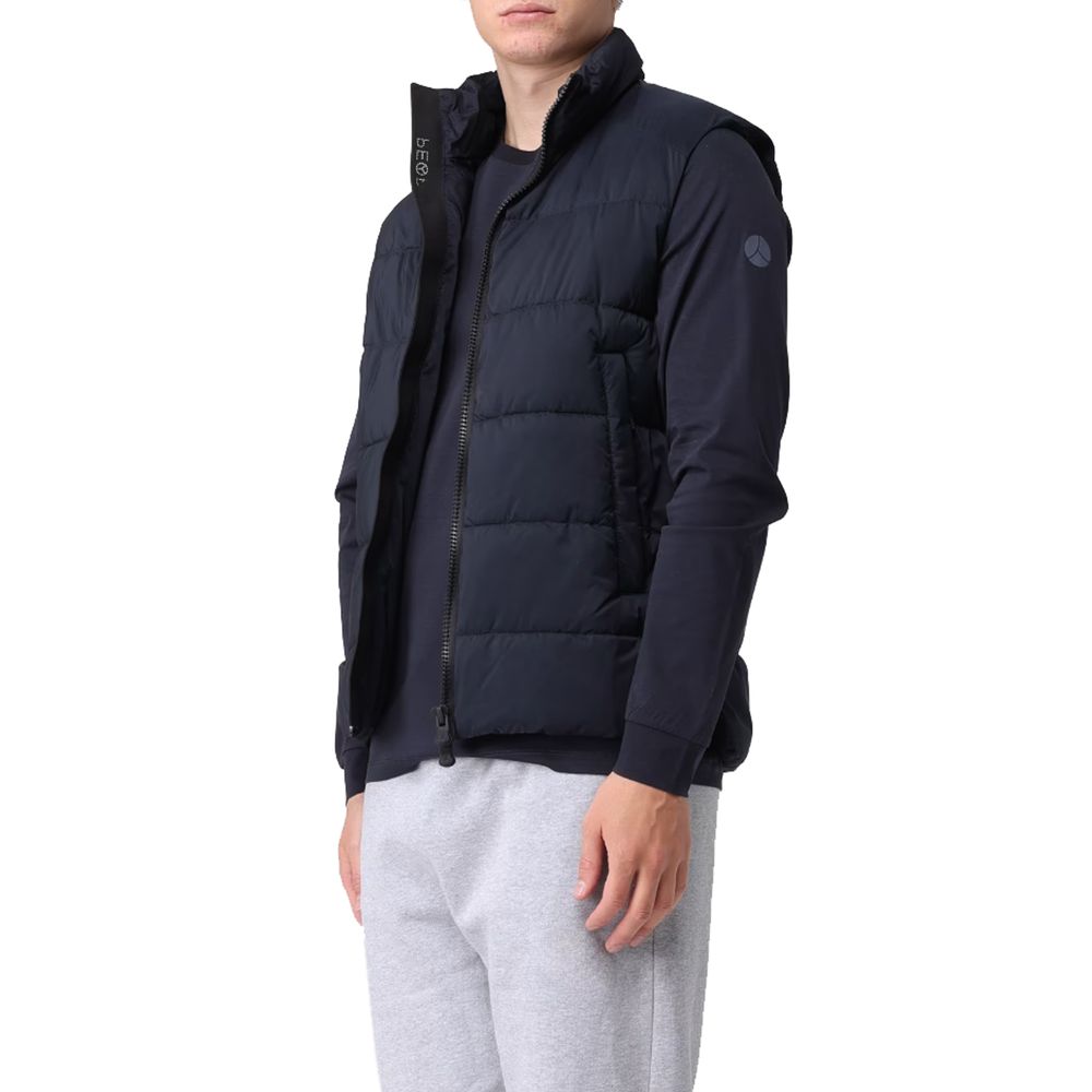 People Of Shibuya Blue Polyester Vest -   -  People Of Shibuya.