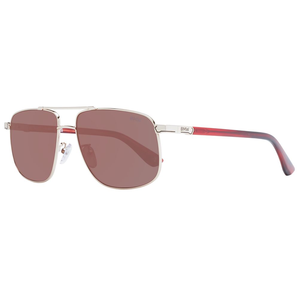 BMW Rose Gold Men Sunglass -   -  BMW.