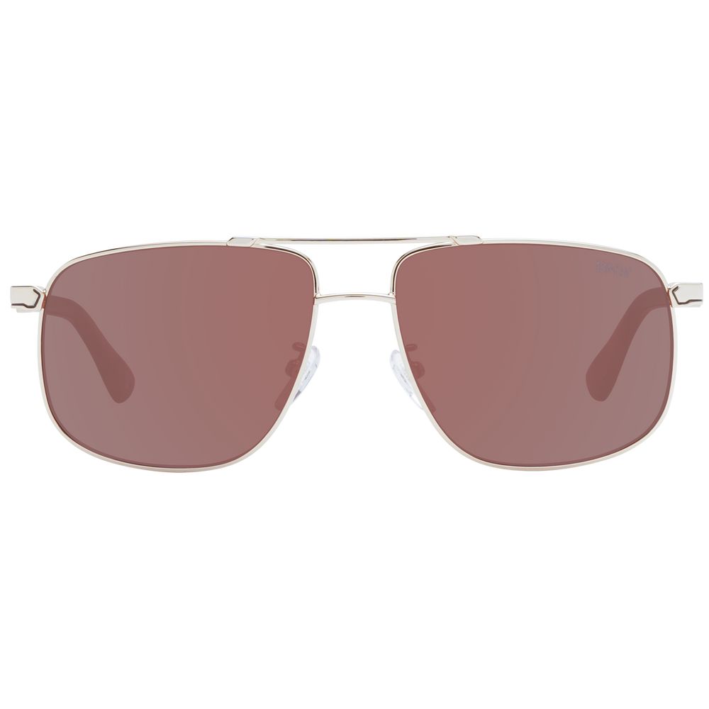 BMW Rose Gold Men Sunglass -   -  BMW.