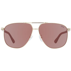 BMW Gold Men Sunglass -   -  BMW.