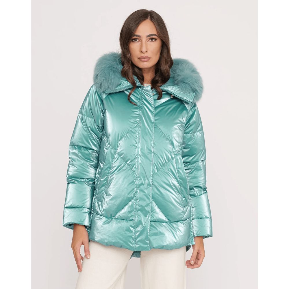 People Of Shibuya Light Blue Polyester Women Jacket -   -  People Of Shibuya.