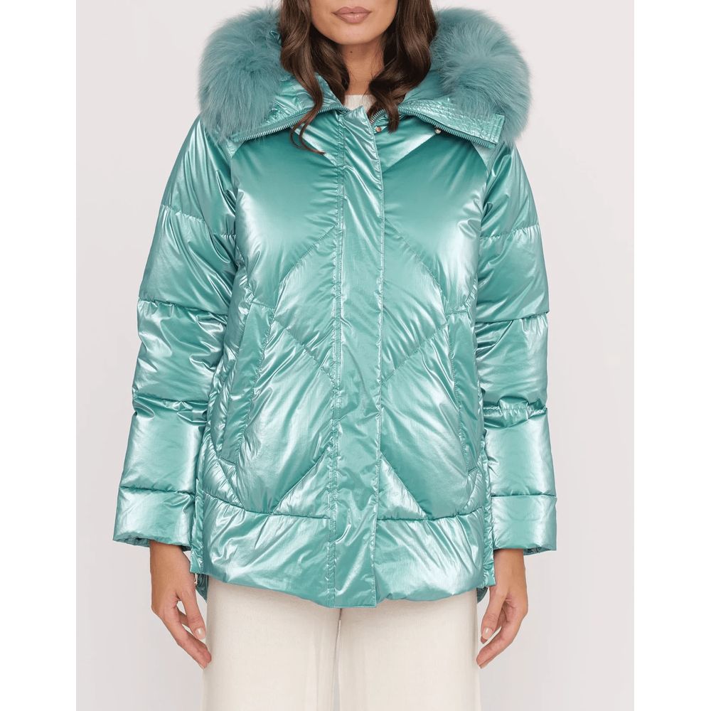People Of Shibuya Light Blue Polyester Women Jacket -   -  People Of Shibuya.