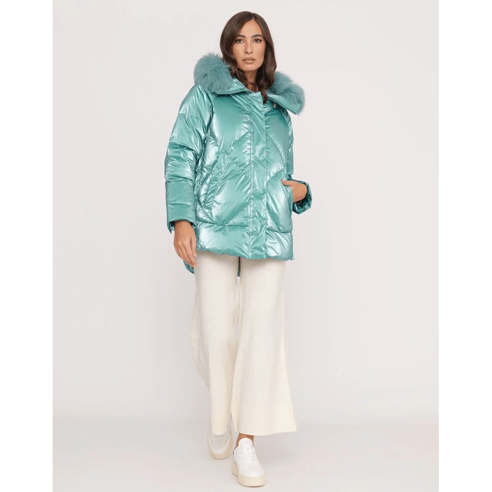 People Of Shibuya Light Blue Polyester Women Jacket -   -  People Of Shibuya.