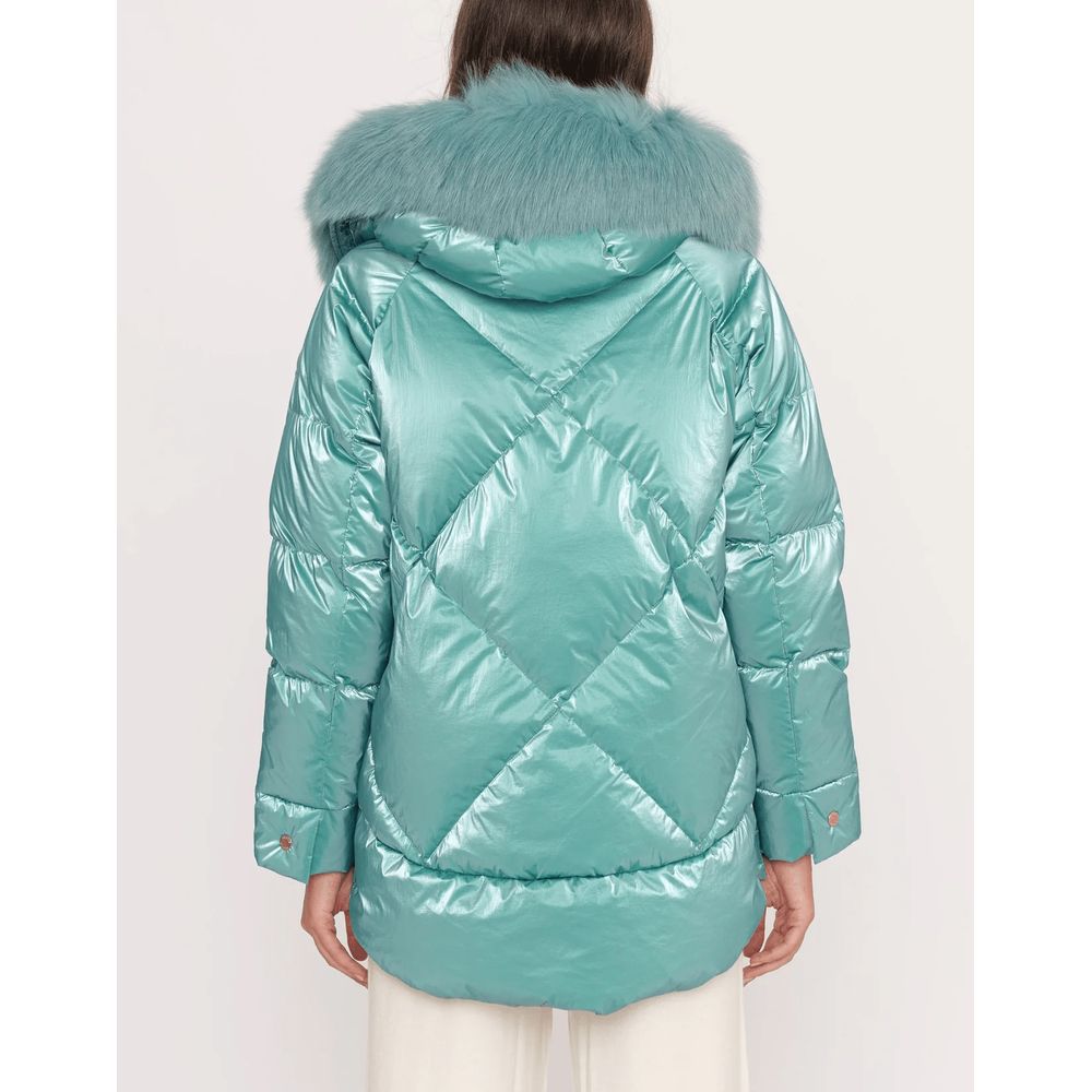 People Of Shibuya Light Blue Polyester Women Jacket -   -  People Of Shibuya.