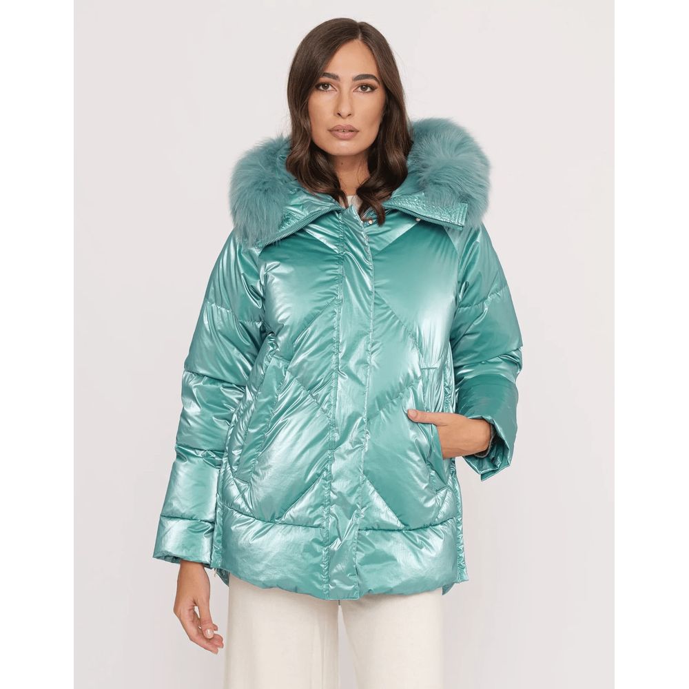 People Of Shibuya Light Blue Polyester Women Jacket -   -  People Of Shibuya.