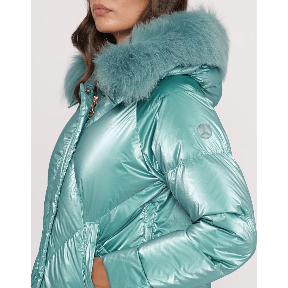 People Of Shibuya Light Blue Polyester Women Jacket -   -  People Of Shibuya.
