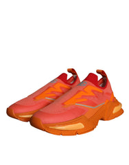 Dolce & Gabbana Orange Airmaster Low Top Men Sneakers Shoes -   -  Dolce & Gabbana.