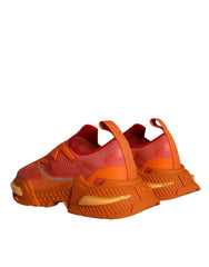 Dolce & Gabbana Orange Airmaster Low Top Men Sneakers Shoes -   -  Dolce & Gabbana.