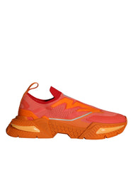 Dolce & Gabbana Orange Airmaster Low Top Men Sneakers Shoes -   -  Dolce & Gabbana.