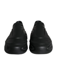 Dolce & Gabbana Black Foiled Rubber Toy Low Top Sneakers Shoes -   -  Dolce & Gabbana.