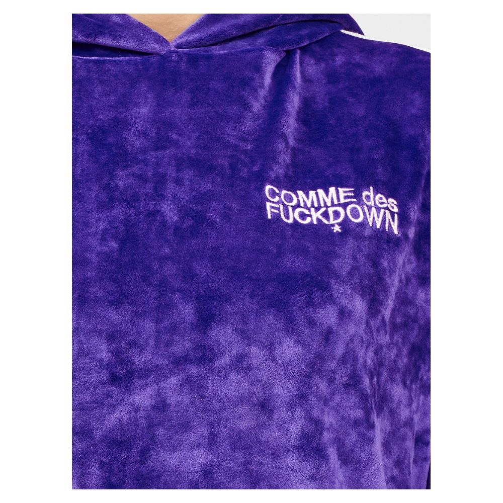 Comme Des Fuckdown Purple Polyester Sweater -   -  Comme Des Fuckdown.