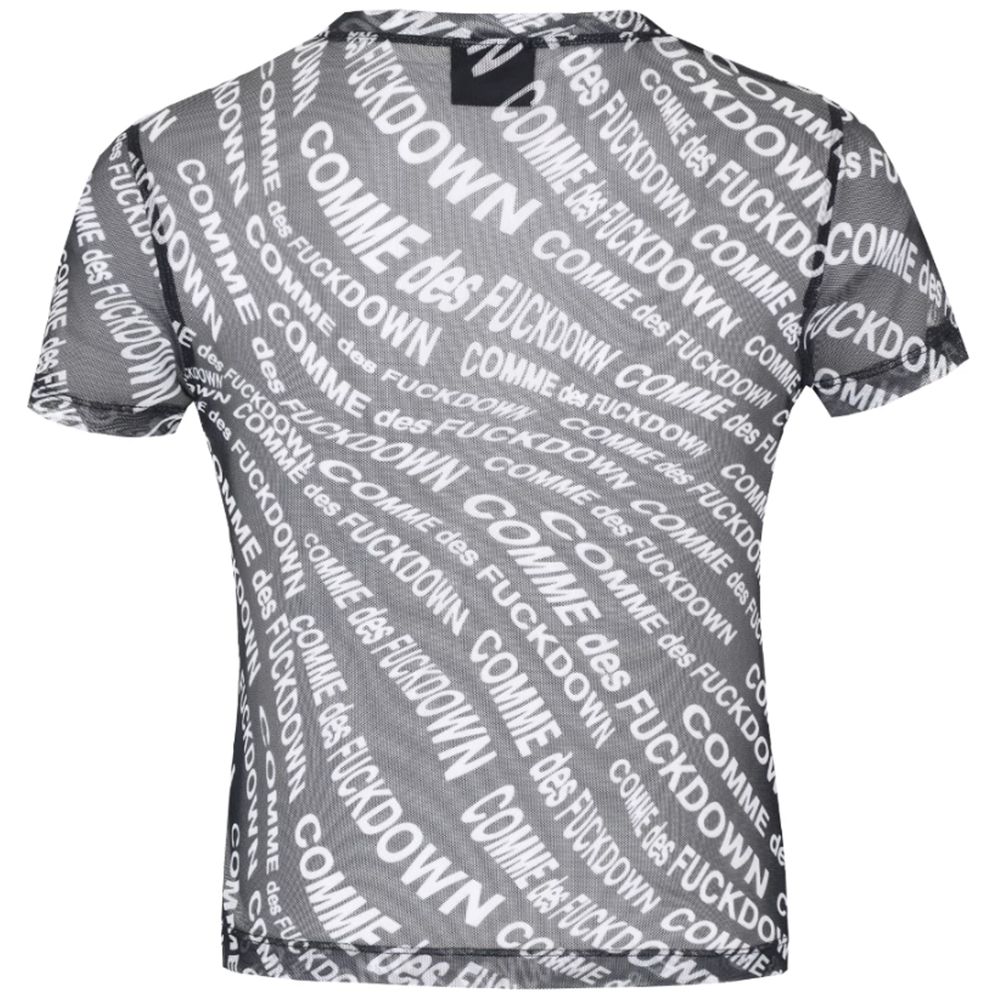 Comme Des Fuckdown Black Polyester Tops & T-Shirt -   -  Comme Des Fuckdown.