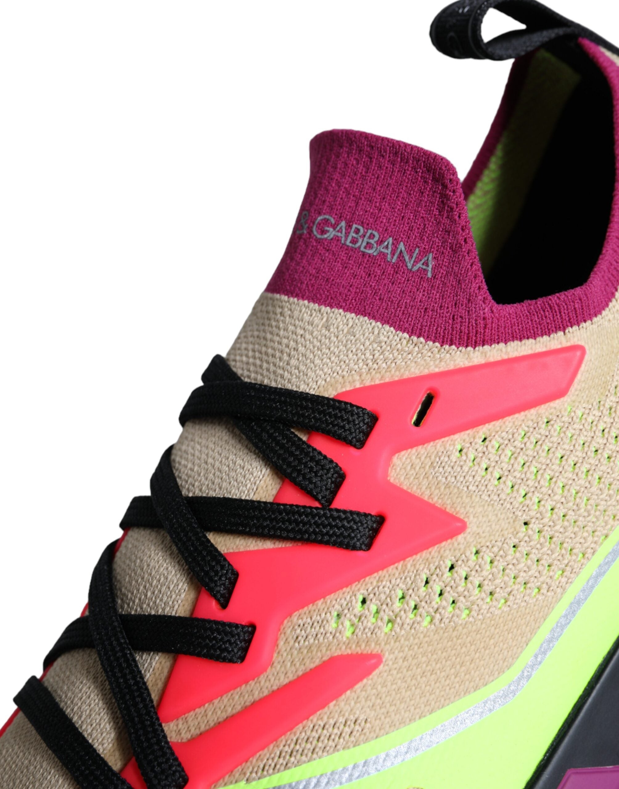 Dolce & Gabbana Multicolor Super King Low Top Sneakers Shoes -   -  Dolce & Gabbana.