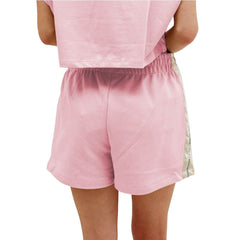 Comme Des Fuckdown Pink Cotton Short -   -  Comme Des Fuckdown.