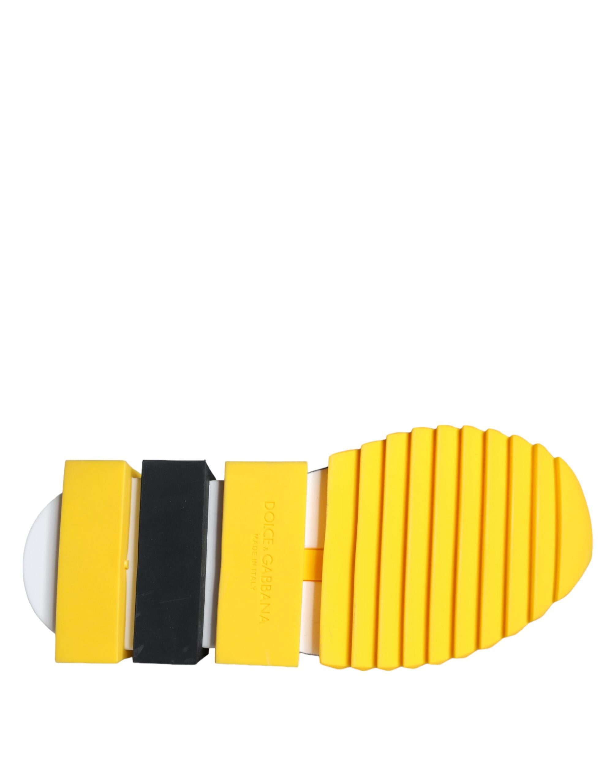 Dolce & Gabbana Yellow Sorrento Crystals Sneakers Womens Shoes -   -  Dolce & Gabbana.