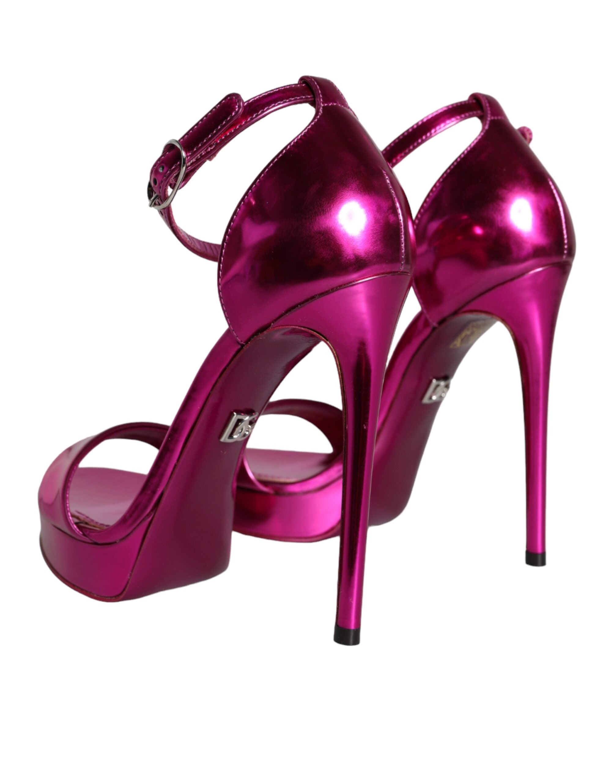 Dolce & Gabbana Fuchsia KEIRA Heels Ankle Strap Sandals Shoes -   -  Dolce & Gabbana.