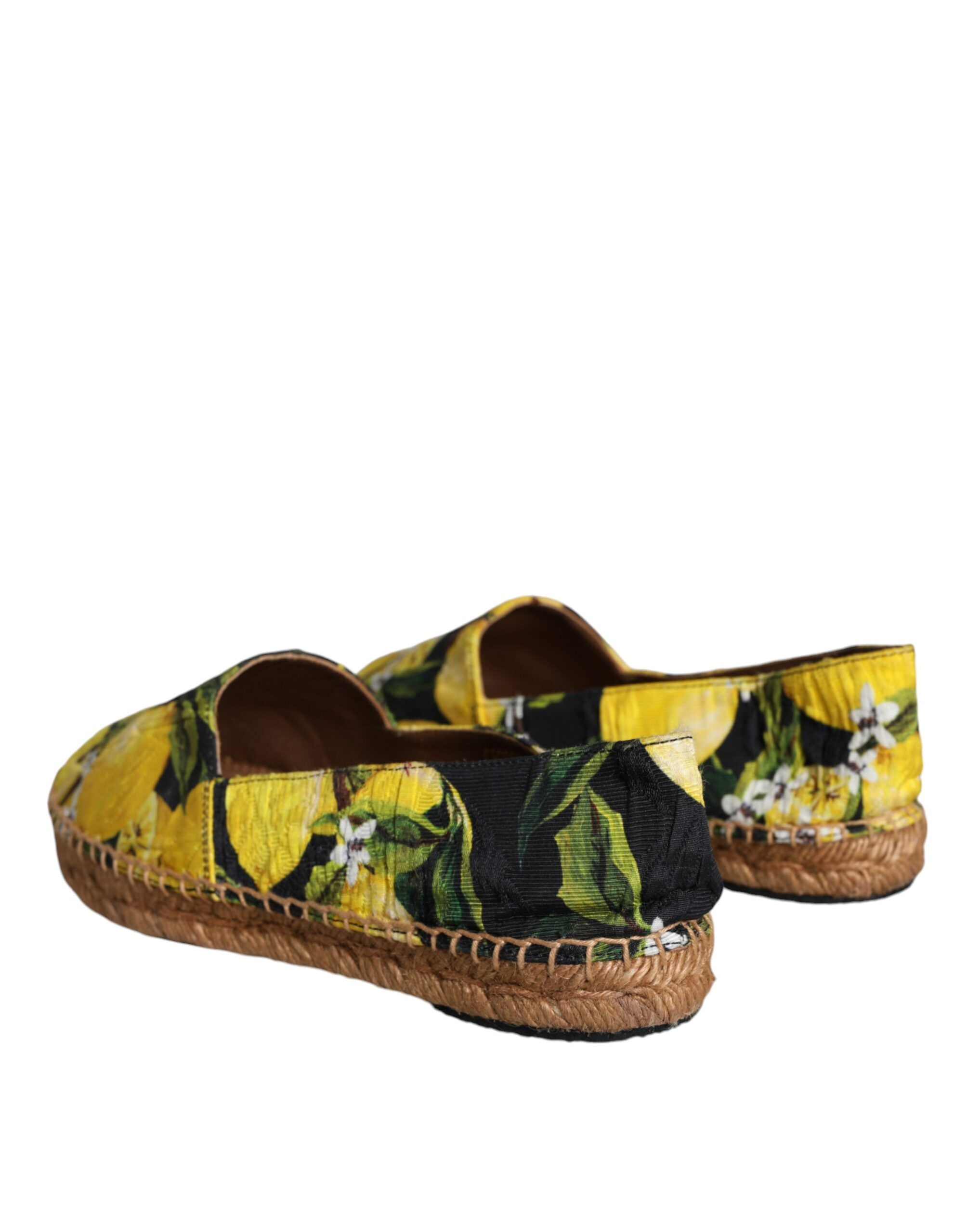 Dolce & Gabbana Multicolor Lemon Slip On Espadrilles Shoes -   -  Dolce & Gabbana.