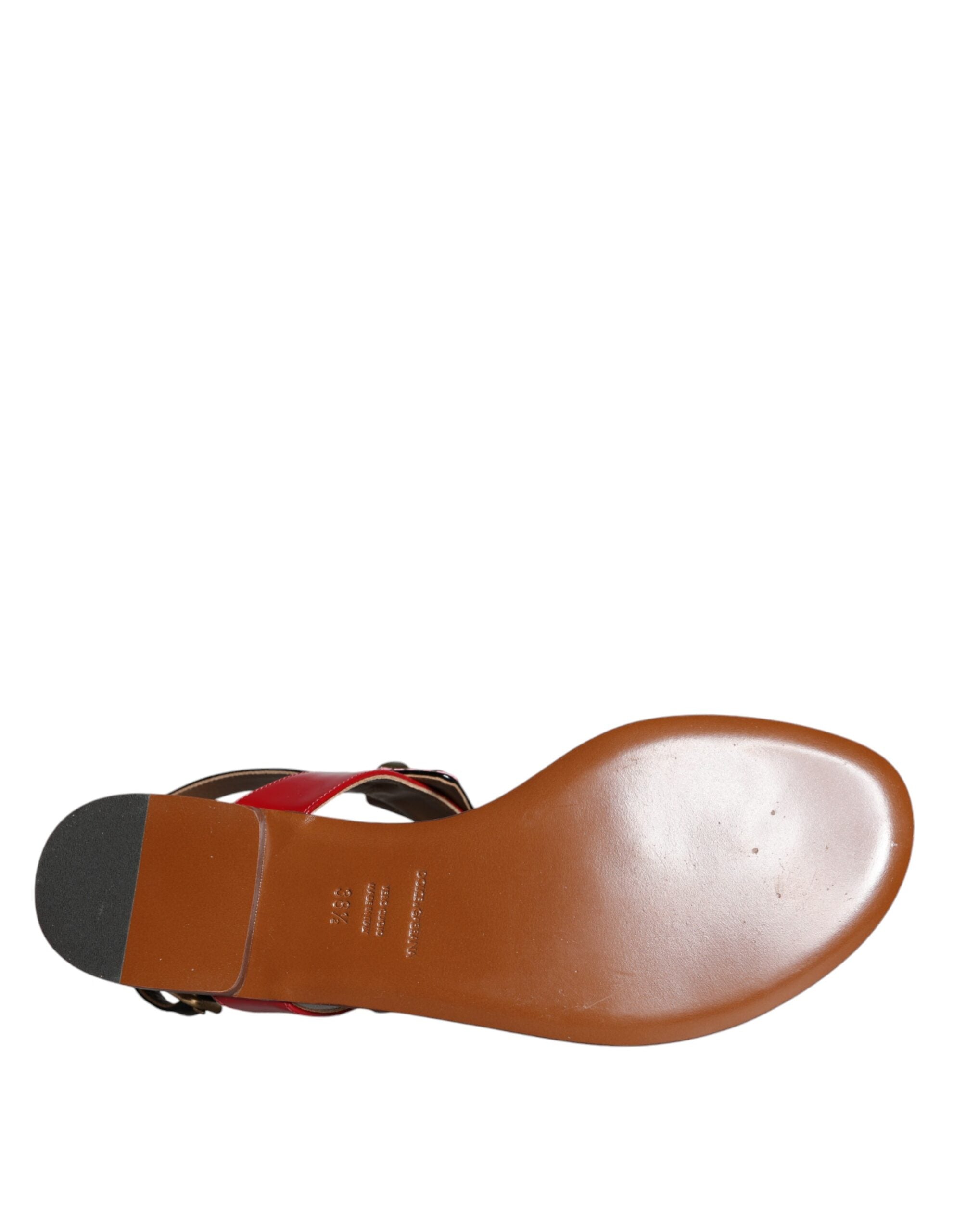 Dolce & Gabbana Multicolor Crystal Sandals Flip Flops Shoes -   -  Dolce & Gabbana.