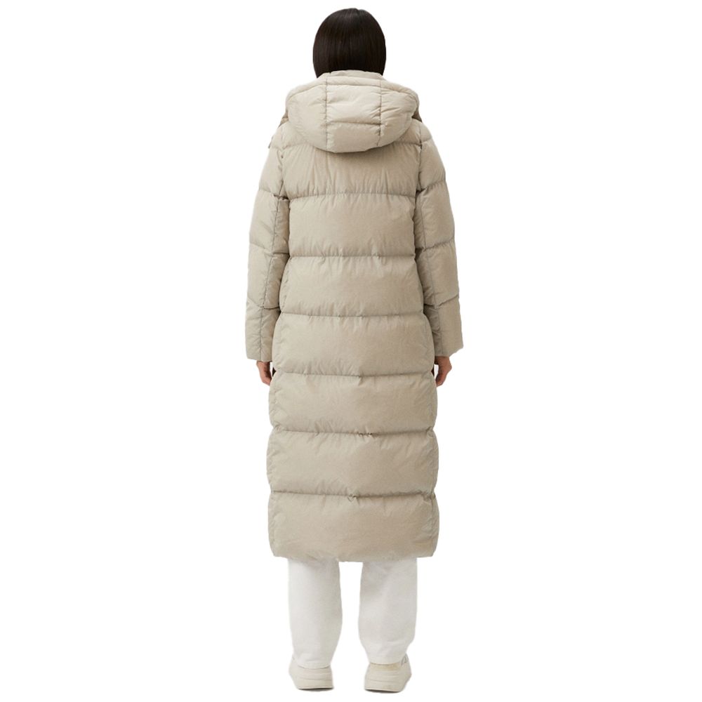 Add Beige Nylon Jackets & Coat -   -  Add.