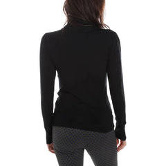 Yes Zee Black Viscose Sweater -   -  Yes Zee.