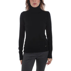 Yes Zee Black Viscose Sweater -   -  Yes Zee.