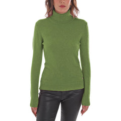 Yes Zee Green Viscose Sweater -   -  Yes Zee.