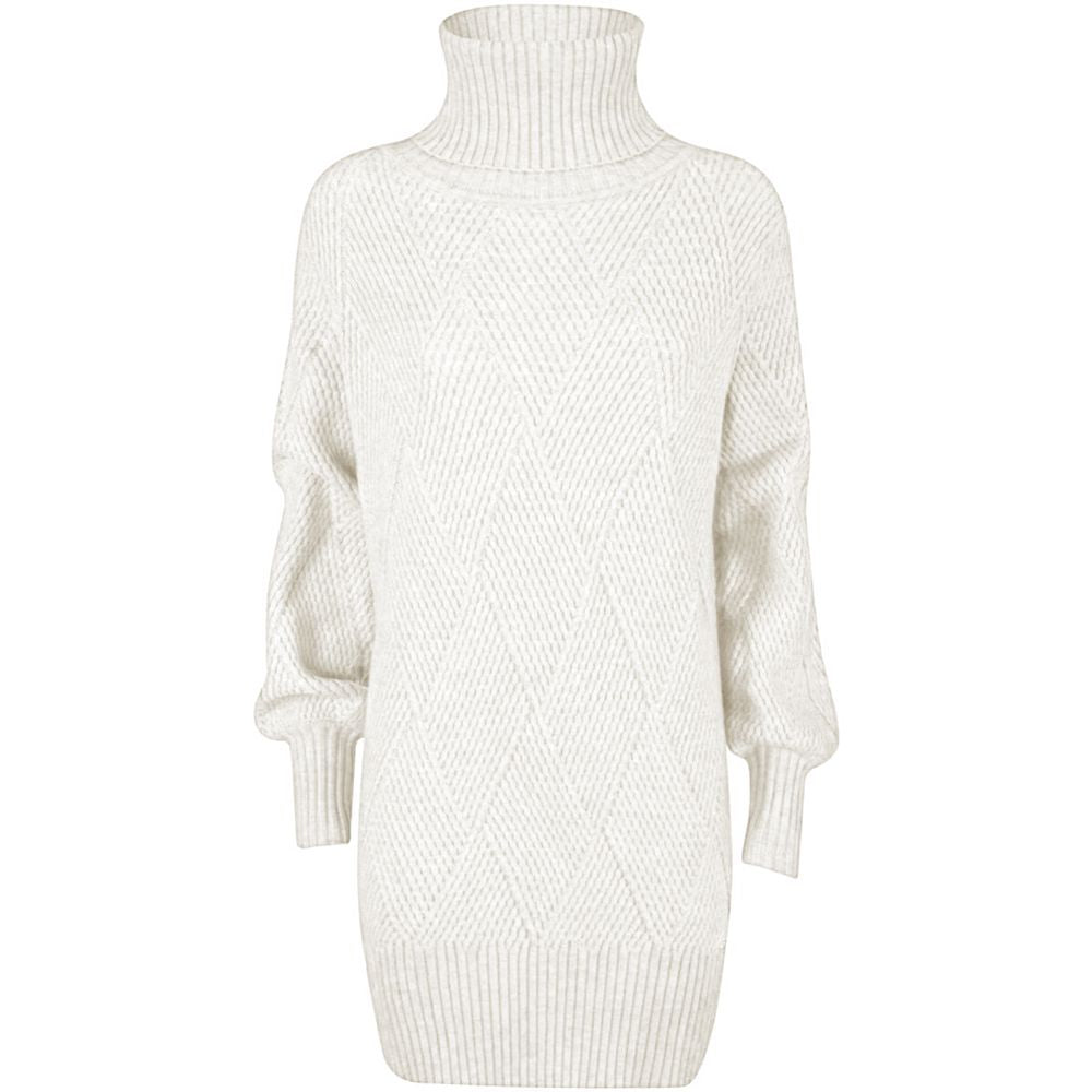 Yes Zee White Marabou Women Dress -   -  Yes Zee.
