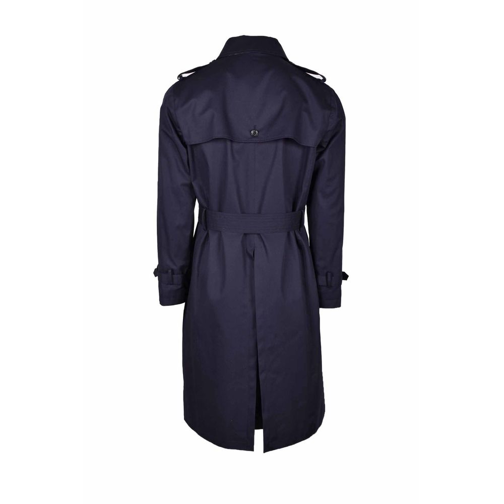 Aquascutum Blue Cotton Jacket -   -  Aquascutum.