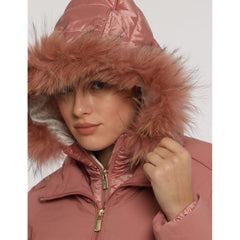 Yes Zee Pink Nylon Jackets & Coat -   -  Yes Zee.