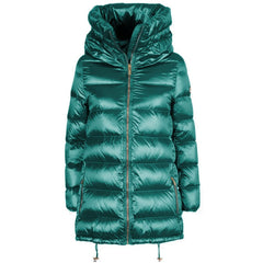 Yes Zee Green Nylon Women Jacket -   -  Yes Zee.