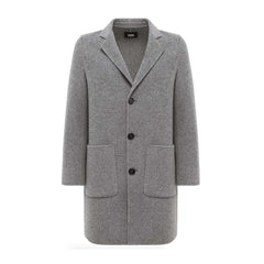 Alpha Studio Gray Wool Jacket -   -  Alpha Studio.