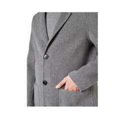 Alpha Studio Gray Wool Jacket -   -  Alpha Studio.