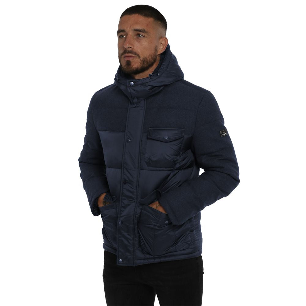 Yes Zee Blue Polyester Jacket -   -  Yes Zee.