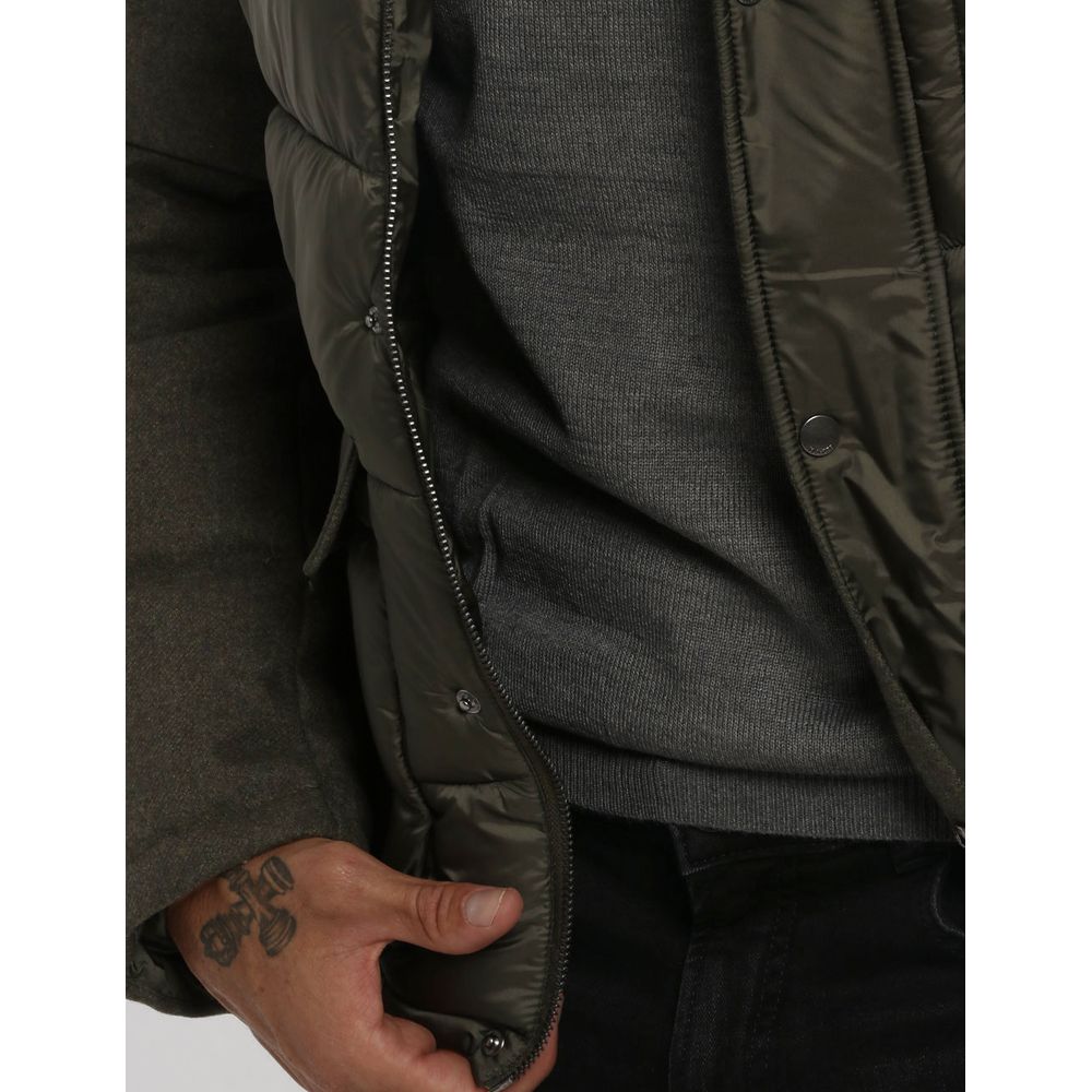 Yes Zee Green Polyester Jacket -   -  Yes Zee.
