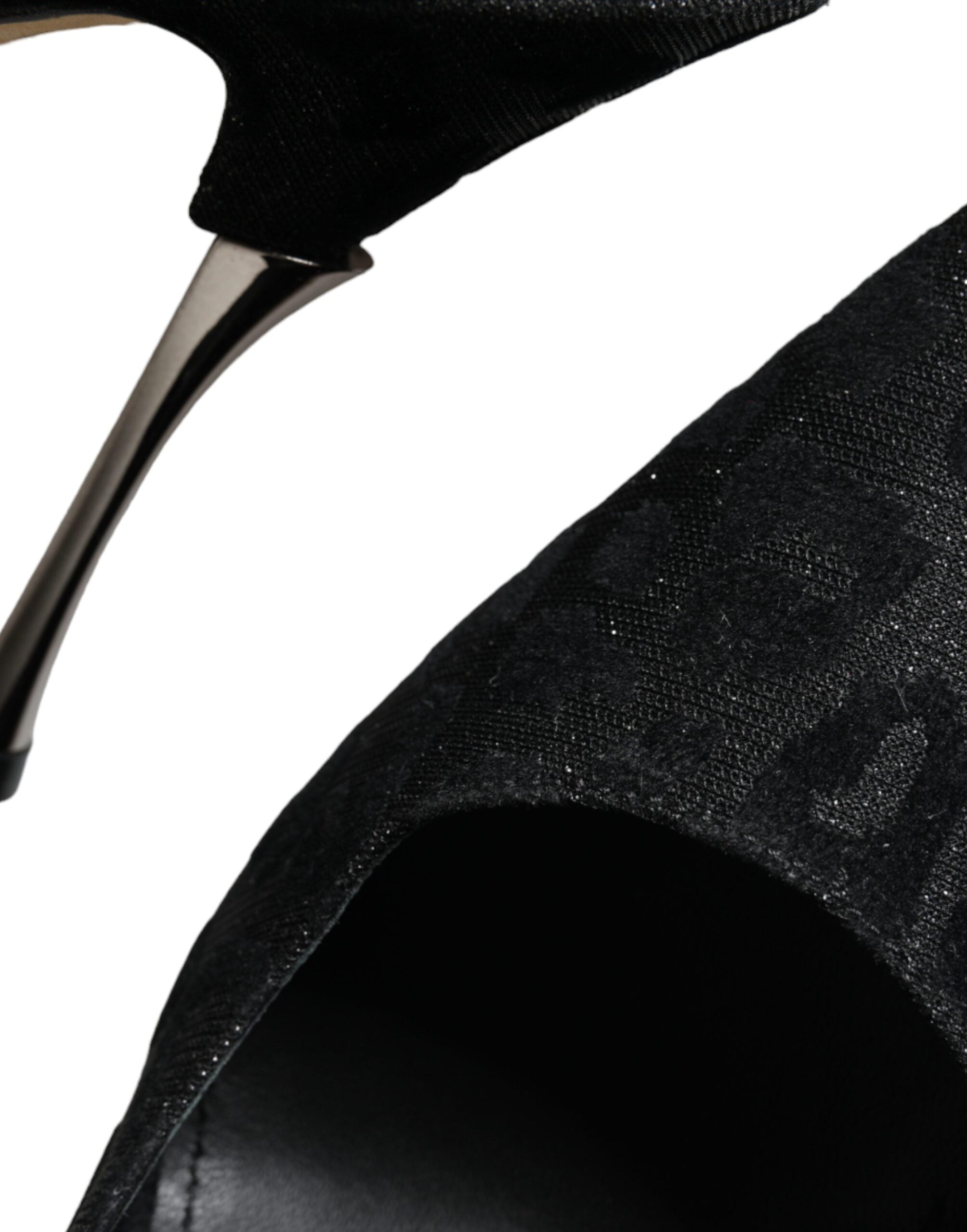 Dolce & Gabbana Black Leopard Lurex High Heels Pumps Shoes -   -  Dolce & Gabbana.
